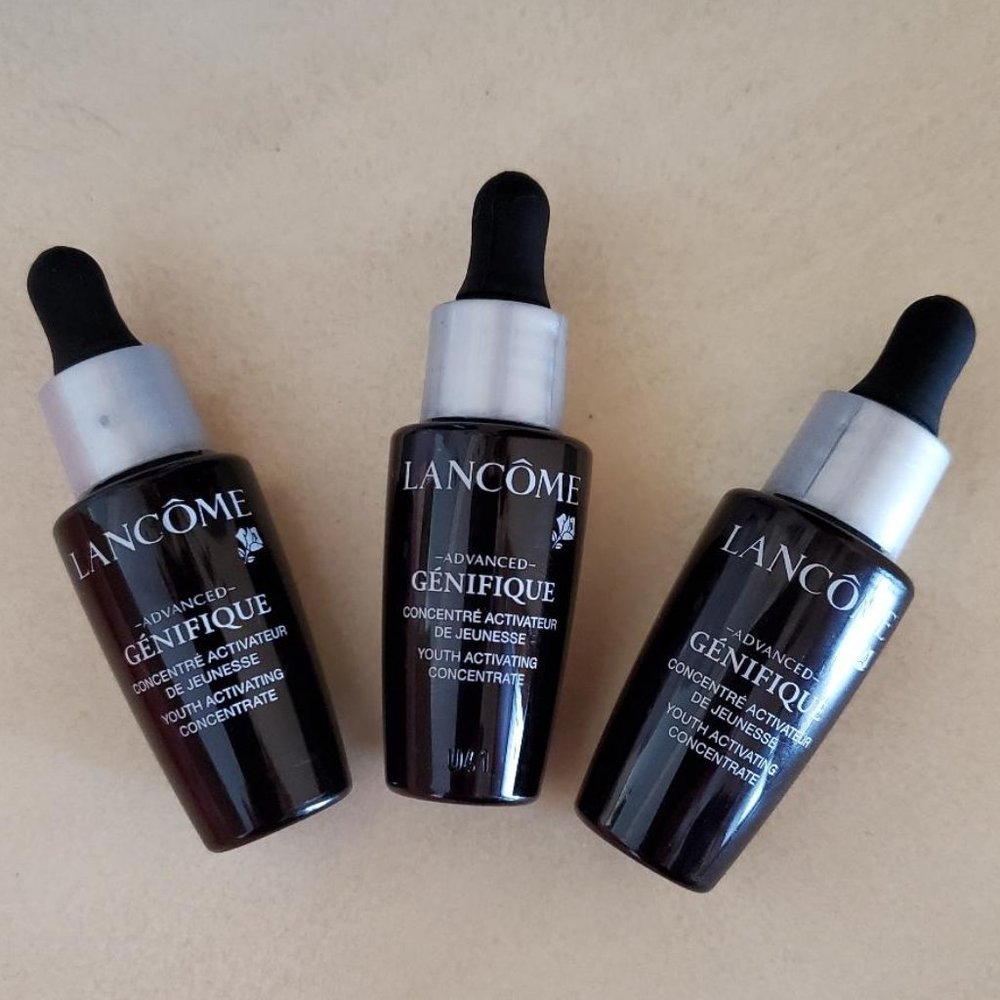 3X Lancome Advanced Genifique Youth Activating Concentrate - Genefique Serum Set